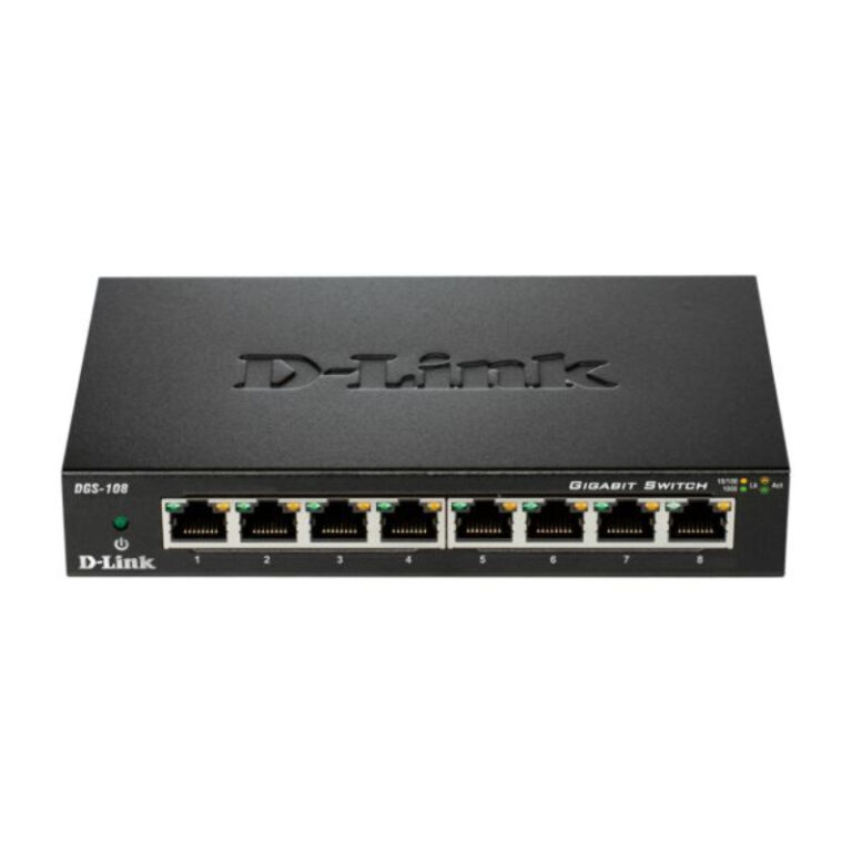 Switch D-Link DGS-108 8 Portas Gigabit