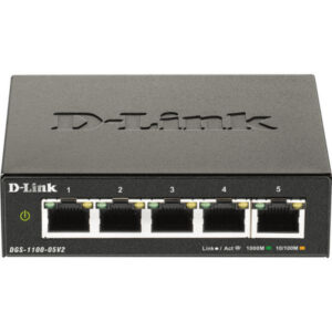 Switch D-Link EasySmart 5 Portas