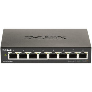 Switch D-Link DGS-1100-08V2 EasySmart 8-Portas Gigabit