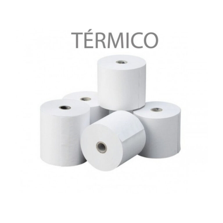 Rolos de papel térmico 57x40x11 Pack 10