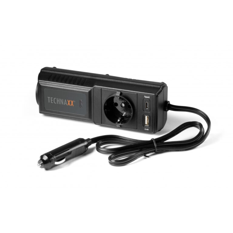 Inversor de Energia Technaxx TE21 200W 12 V DC - 230 V AC