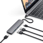 Hub Satechi Type-C Slim Multi-Port Adapter 4K Cinzento_5