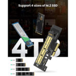 Adaptador UGREEN CM302 M.2 NVME para PCle 3.0