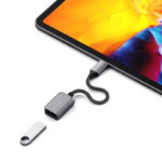 Cabo Adaptador USB-C para USB 3.0 Satechi Cinzento Sideral