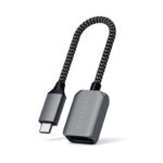 Cabo Adaptador USB-C para USB 3.0 Satechi Cinzento Sideral