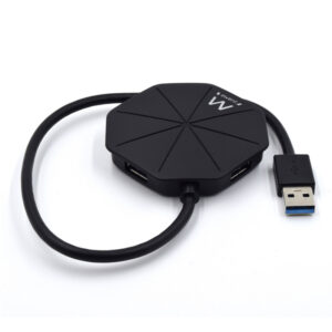 Hub USB Ewent EW1138 4 Portas 3.1 Gen 1 USB 3.0