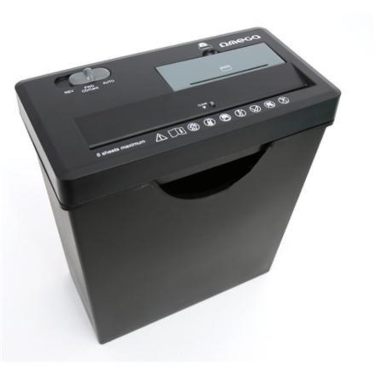 Destruidora de papel CD cartões de crédito OMEGA