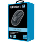 Rato USB Sandberg 1200DPI Preto