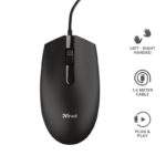 Rato Ótico Trust TM-101 1200DPI Preto
