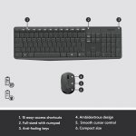 Teclado + Rato Logitech MK235 Wireless PT_6