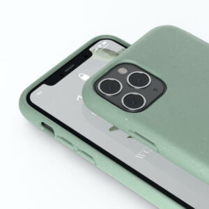 Capa Woodcessories Bio para iphone 12 Pro Max verde menta