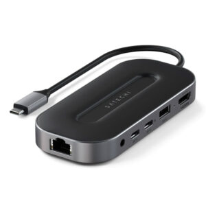 Hub Satechi USB4 Multiport c/2.5G Ethernet Preto