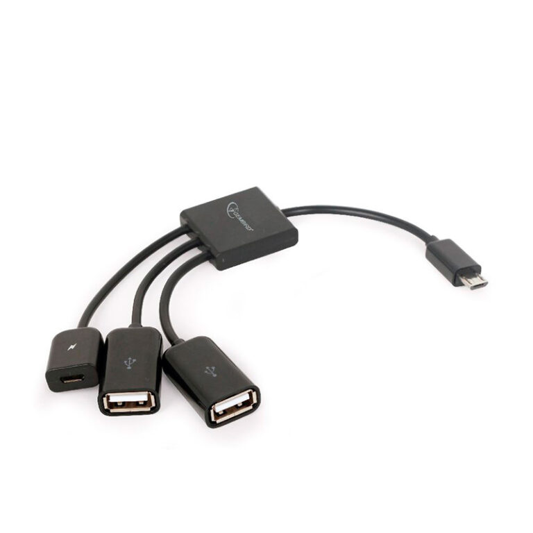 Cabo Adaptador Gembird OTG 2xUSB