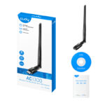 Adaptador USB Cudy WU1400 AC1300 High Gain Wi-Fi_6