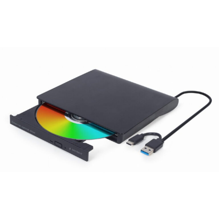 Gembird Leitor De DVD Externo DVD-USB-03 preto