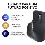 Rato Óptico Logitech MX Master 3s WirelessBluetooth 8000DPI Graphite (5)