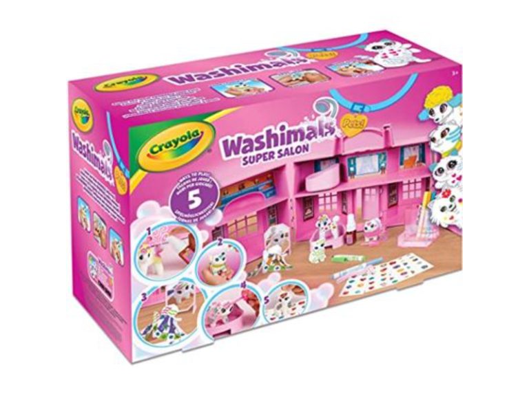 Playset Crayola Washimals Pets: Super Salão
