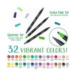 Crayola – Marcadores Dupla-Ponta Signature Sketch&Detail 16x