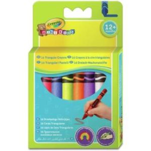 Crayola – Lápis de Cera Mini Kids (16x)