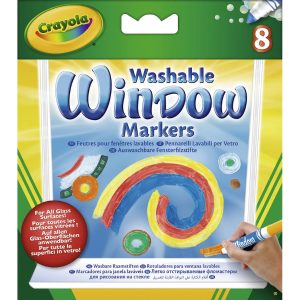 Crayola – Marcadores Washable Window Markers (8x)