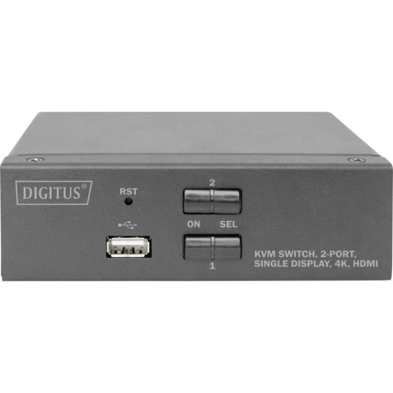 Switch KVM Digitus 4K HDMI 2-Port