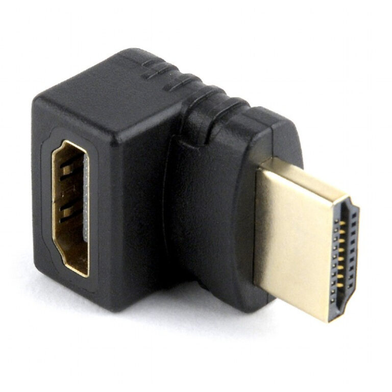 Adaptador Gembird HDMI p/ HDMI M/F Com Ângulo Reto