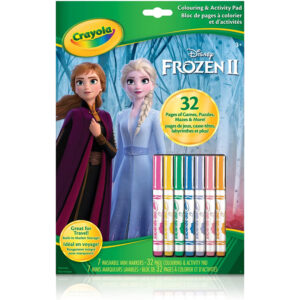 Crayola - Folhas de Colorir Frozen 2 + marcadores