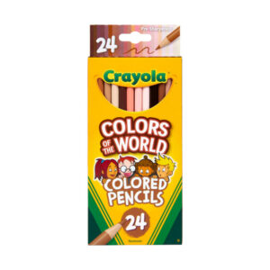 Crayola - Colours of the World 24 Lápis de Cor