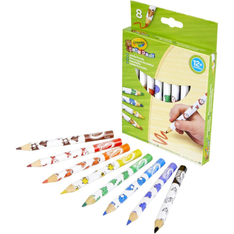 Crayola - Mini Kids Maxi Lápis de Colorir (8x)