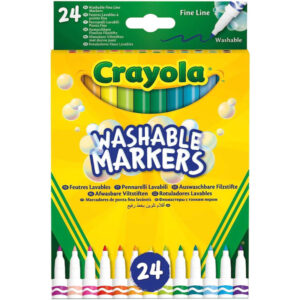 Crayola - Washable Markers Fine Line 24x