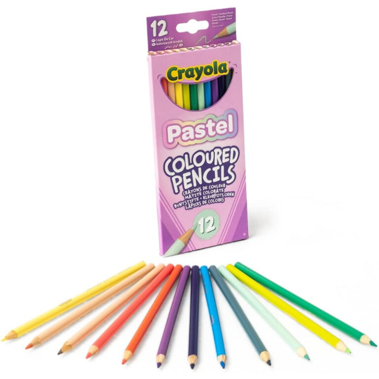 Crayola - Coloured Pencils Pastel 12x