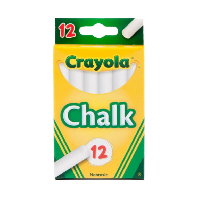 Crayola - Chalk Giz Branco 12x