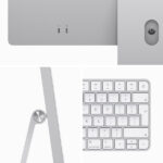 Apple iMac 24" | M3 CPU 8‑core, GPU 8-core | SSD 256GB | 8GB RAM | Prateado