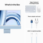Apple iMac 24" | M3 CPU 8‑core, GPU 8-core | SSD 256GB | 8GB RAM | Azul