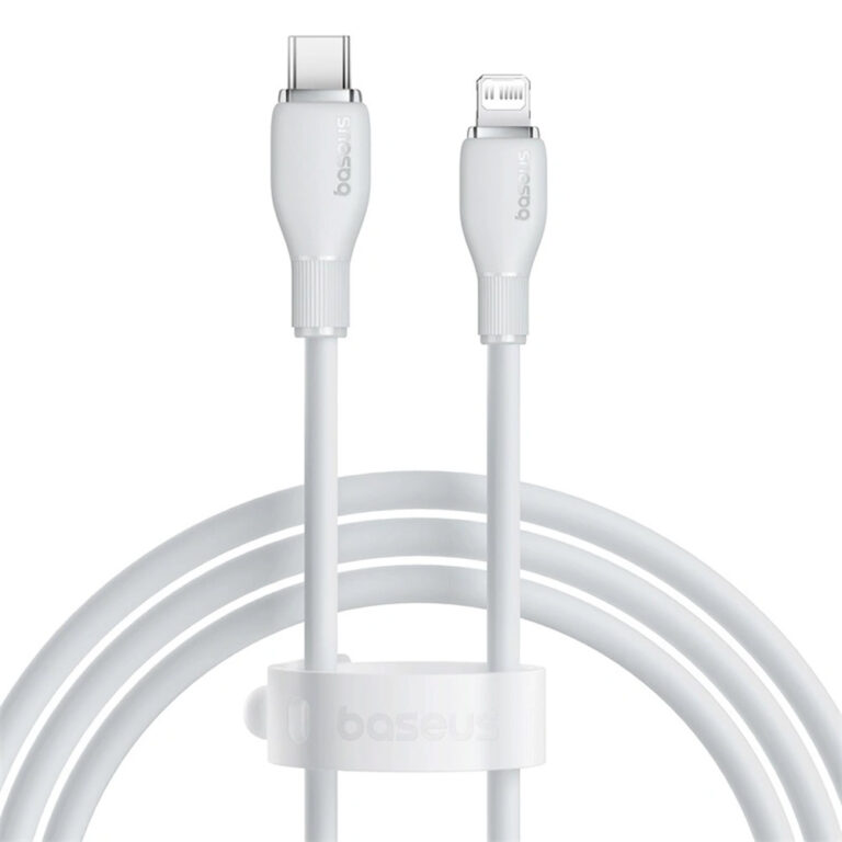 Cabo Baseus Pudding USB-C p/ Lightning 20W 2m Branco
