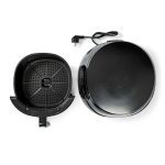 Fritadeira Air Fryer Nedis 6.5L 1800W Preta