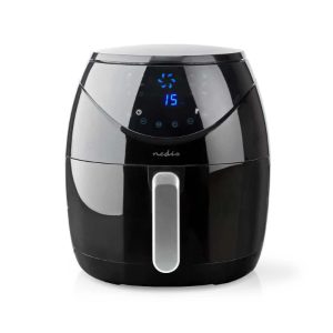 Fritadeira Air Fryer Nedis 6.5L 1800W Preta