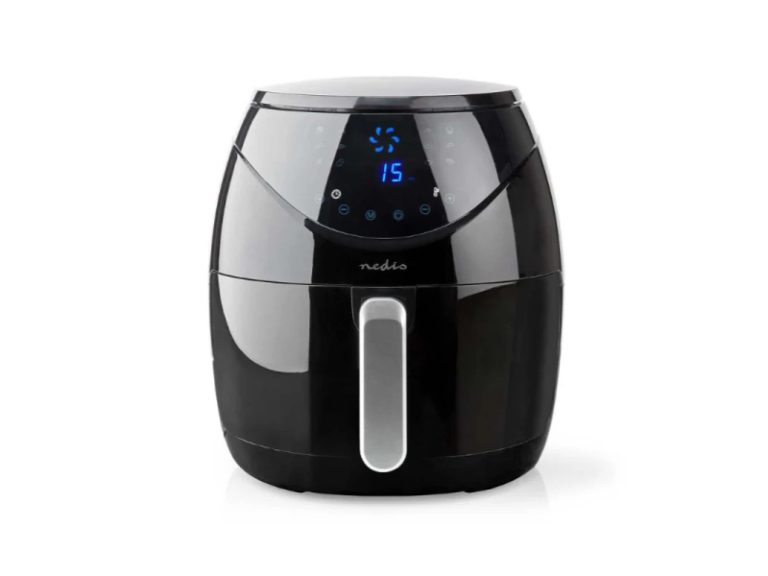 Fritadeira Air Fryer Nedis 6.5L 1800W Preta