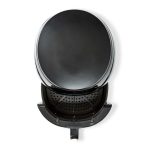 Fritadeira Air Fryer Nedis 6.5L 1800W Preta