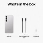 Smartphone Samsung Galaxy S24 6.2" 8GB/256GB Dual SIM Cinzento Mármore