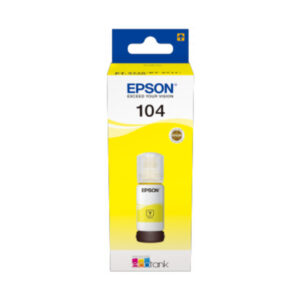 Tinteiro Epson Original 104 EcoTank (65ml) Amarelo