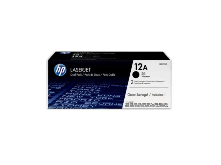 Toner HP LaserJet Original 12A Preto (Q2612A)