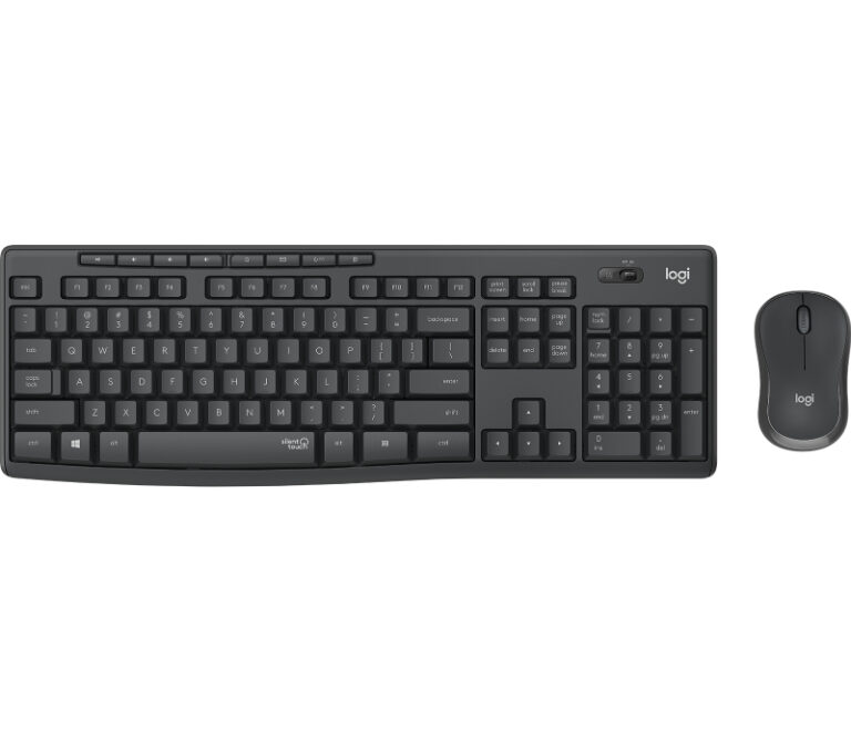 Teclado + Rato Logitech MK295 Silent Wireless Combo PT Graphite