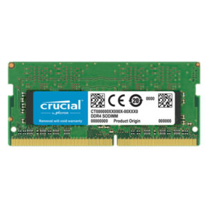 Memória RAM SO-DIMM Crucial Value 8GB (1x8GB) DDR4-3200MHz CL22 Single-Ranked