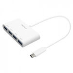 Hub 3.1 USB-C (4x USB A) Branco Macally