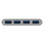 Hub 3.1 USB-C (4x USB A) Branco Macally