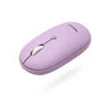 Rato Macally Recarregável Bluetooth | Roxo
