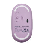 Rato Macally Recarregável Bluetooth | Roxo