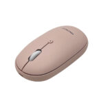 Rato Macally Recarregável Bluetooth | Rosa