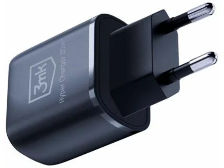 Carregador 3MK Hyper Charger 20W Preto USB+USB-C
